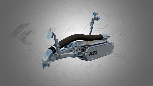 3D animation of the KOKS ESOT-system tank cleaning robot